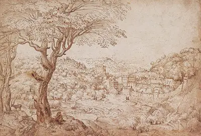 Landscape with Saint Jerome Pieter Bruegel